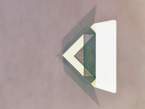 Light purple photogram