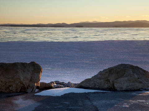 From the causeway