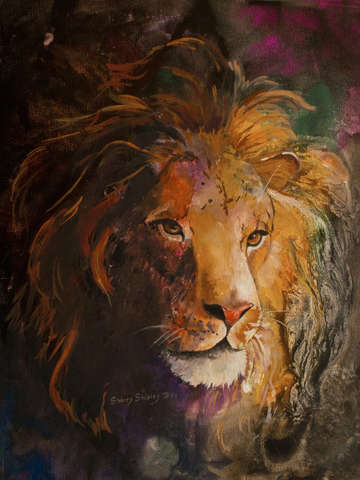Jungle lion