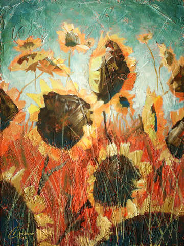 Wild sunflowers ii 2