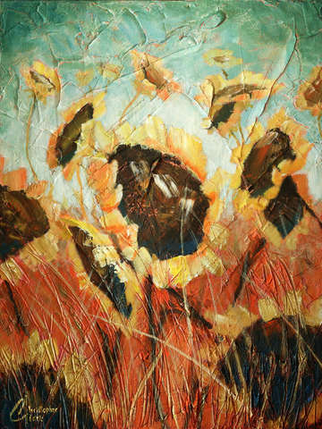 Wild sunflowers i 2