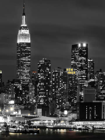 Black white new yorker