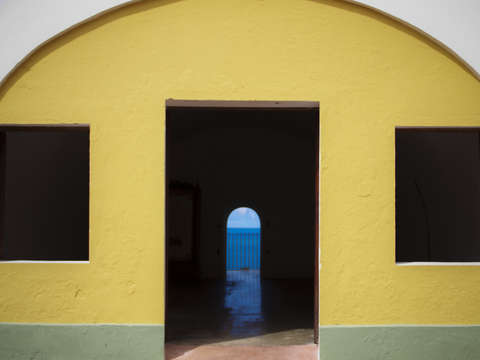Colored Entrance