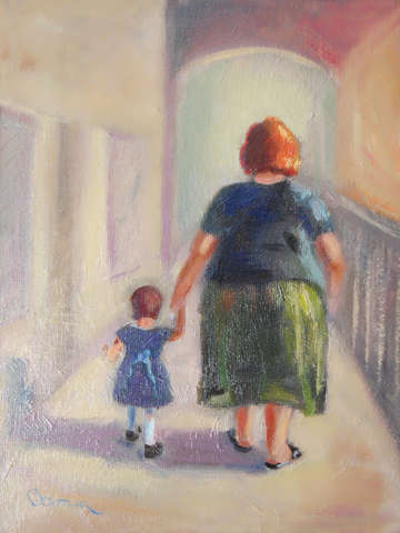 Walking with christine