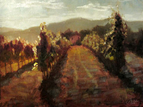 Florence italy the vineyard next door