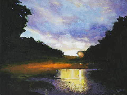 Lake sunrise