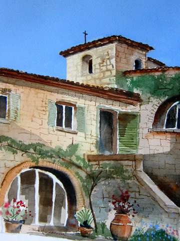 Tuscan farmhouse
