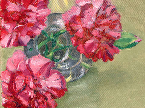 Pink flowers