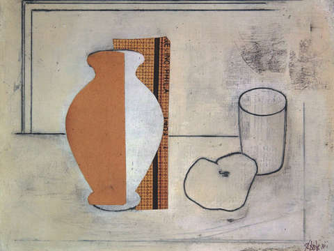 White vase