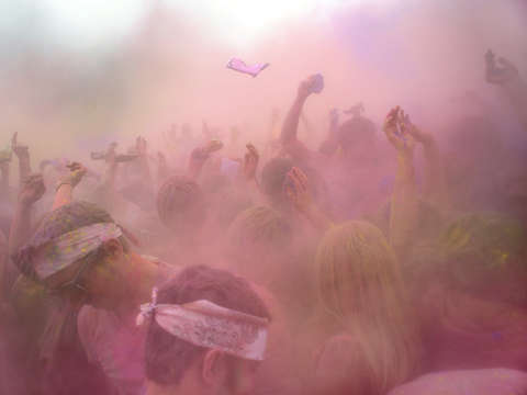 Pink sky