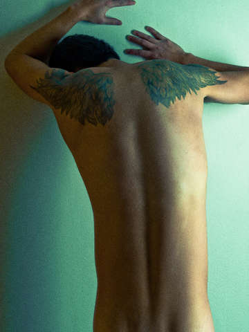 Agony outstretched
