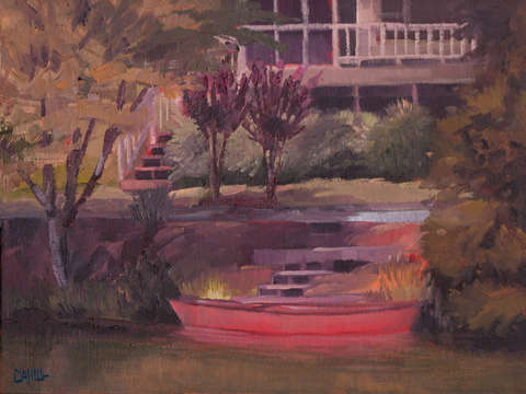 The red canoe