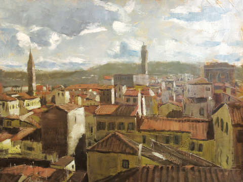 Forence italy view from the duomo