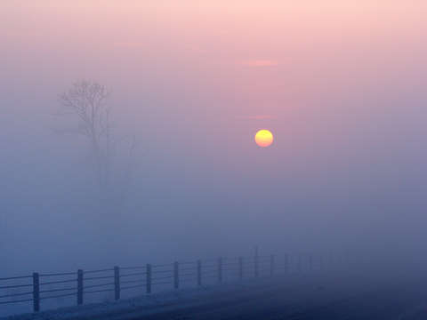 Winter sunset 3