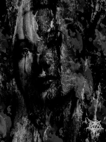 Sad woman in the tree