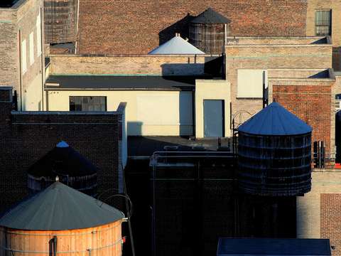 Rooftop late afternoon