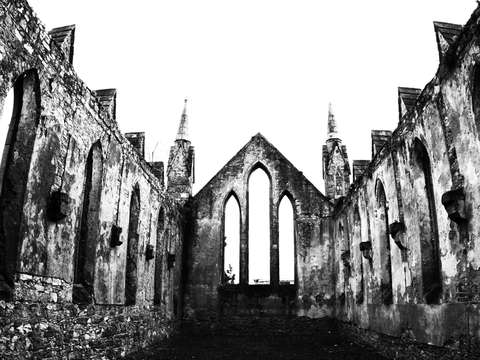 Remains Of A Church In Wexford, Ireland