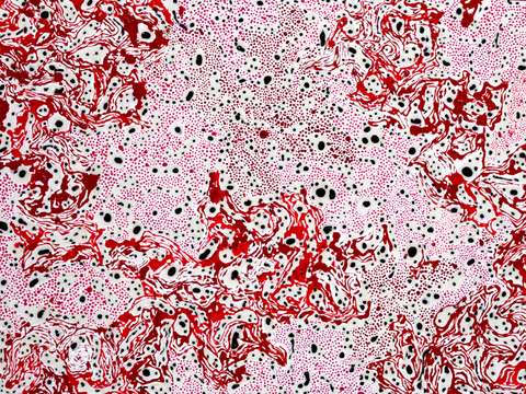 Red ocean floor
