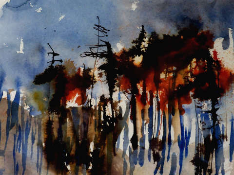 Forest flaming