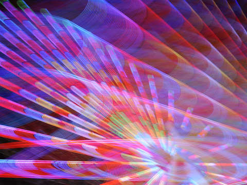 Santa monica pier long exposure