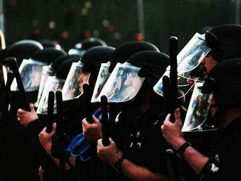 Riot police