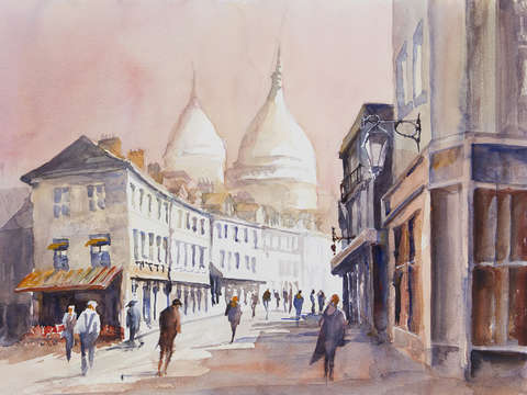 Morning on montmartre 2
