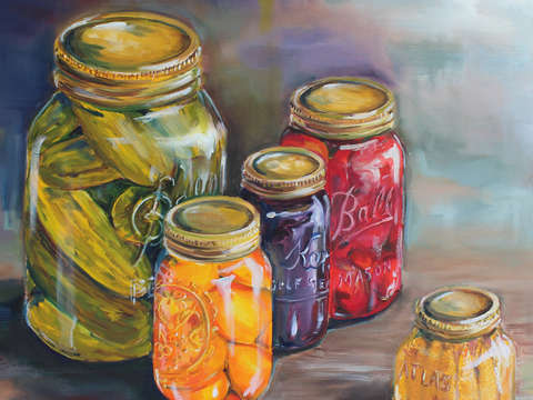 Canning jars