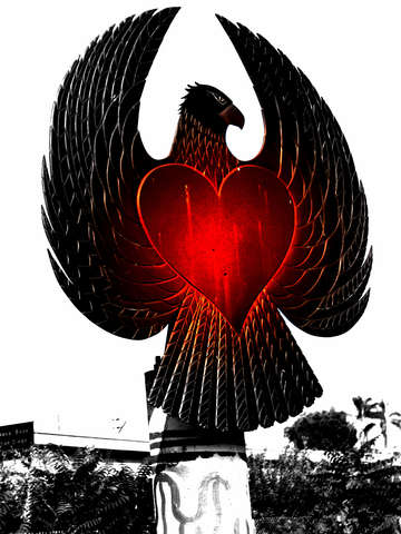 Eagle heart