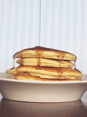 Wake up and smell the pancakes