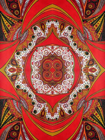 The fire within mandala