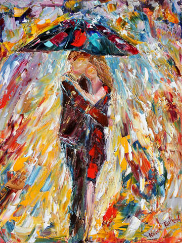 Rainy love by karen tarlton