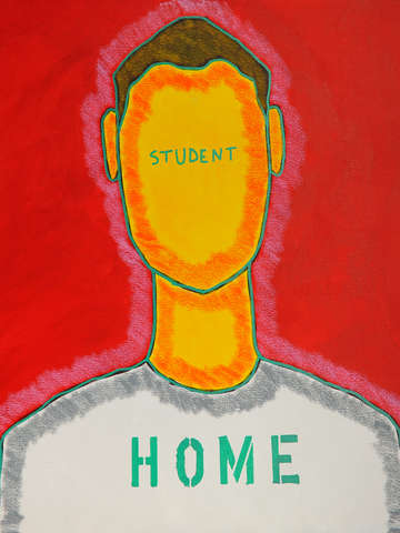 Portrait of the Artist at Home