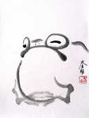 Frog's Portrait by Tsun Ming Chmielinski - TurningArt