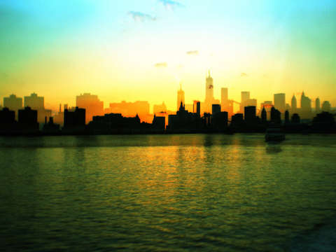 Nyc shadow skyline