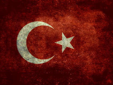 National flag of turkey