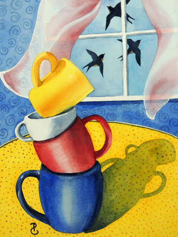 Cups and swallows 2