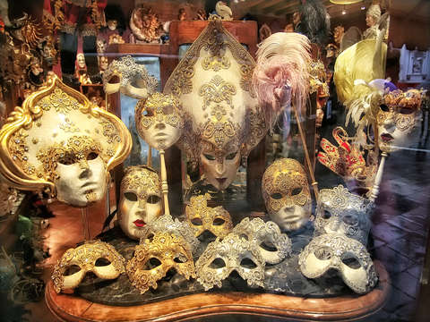 Venetian shop window