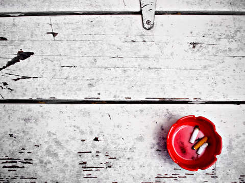Red Ashtray