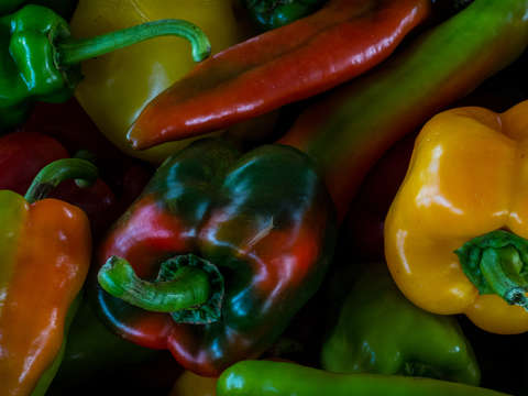 Bell peppers and chilis