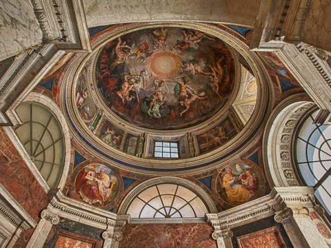 Ceiling in the vatican museum