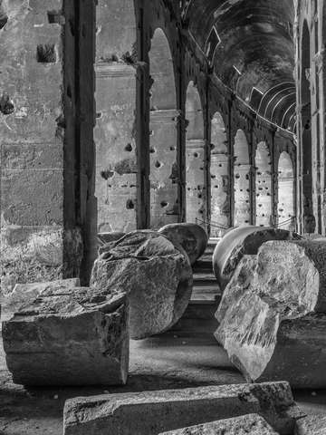 Columns of the colosseum