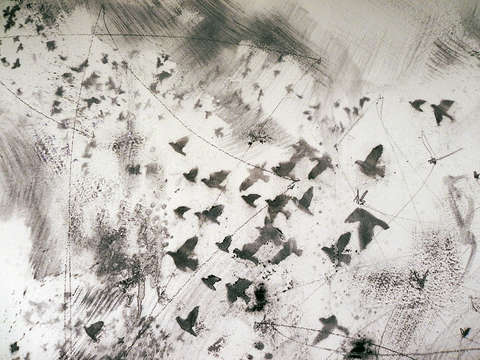 Wall drawing detail 5