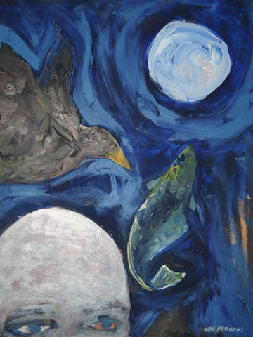 Bird moon fish