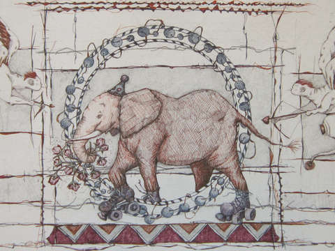 Elephant and fairies 2