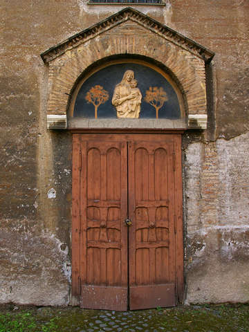 Travestevere Church Door