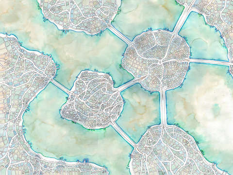 Islands and waterways cityspace 179