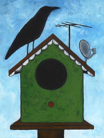 A crows home is his castle