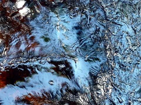 Blue water runs deep