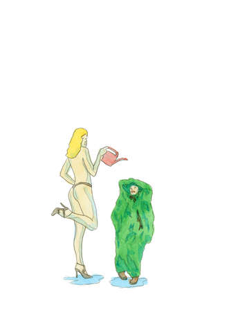 Peeping tom gag