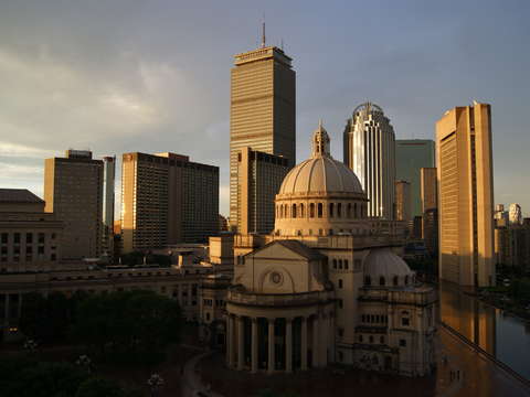 Sunset boston